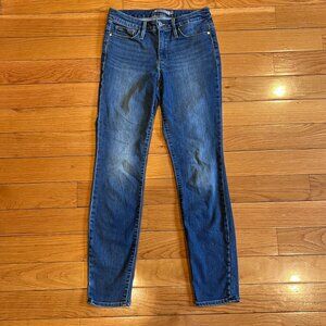 Athleta Dark Wash SculptTek Skinny Jeans Size 4